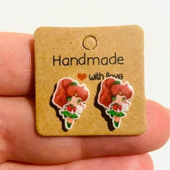 Sailor Jupiter stud earrings - Picture 1 of 4